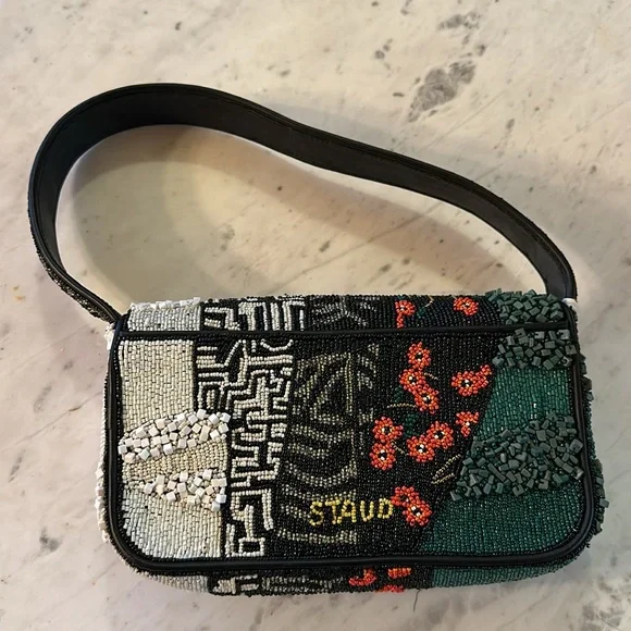 Staud Tommy Beaded Bag - Picture 2 of 6